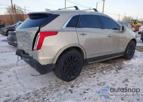 2017 Cadillac Xt5 Platinum z USA, uszkodzony, nr VIN 1GYKNFRS8HZ184994